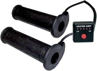 Koso North America Heated Grips Push Rubber Black Heat Grip Push 7/8+1 i gruppen Reservdelar & Tillbehr / Styren & Tillbehr / Handtag, Reglage & Tillbehr  / Handtag hos Blixt&Dunder AB (06310068)