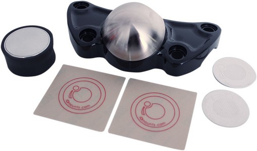 Klock Werks Device Mount Iomounts? Center Raiser Harley Black Io - H i gruppen Reservdelar & Tillbehr / Styren & Tillbehr / Risers & Tillbehr / Risers hos Blixt&Dunder AB (06360054)