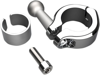 Ciro  Clamp Alum Chr 7/8-1 i gruppen Klder & Utrustning / Montering styret hos Blixt&Dunder AB (06360160)