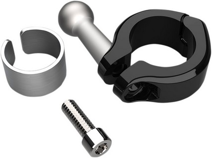 Ciro  Clamp Alum Blk 7/8-1 i gruppen Klder & Utrustning / Montering styret hos Blixt&Dunder AB (06360161)