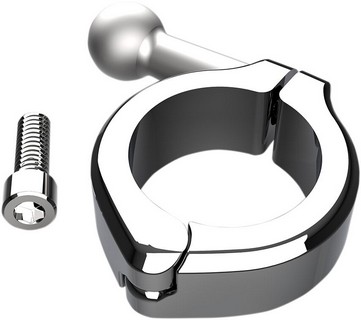 Ciro  Clamp Alum Chr 1.25 i gruppen Klder & Utrustning / Montering styret hos Blixt&Dunder AB (06360162)