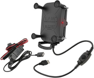 Ram Mounts Tough-Charge? Waterproof Wireless Charging Holder With Char i gruppen Klder & Utrustning / Montering Elektronik hos Blixt&Dunder AB (06360174)