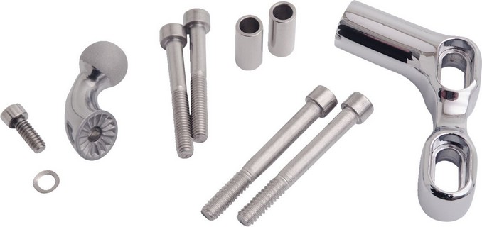 Ciro Perch Mount - Offset - Chrome Mount Perch Offset Chr i gruppen Klder & Utrustning / Montering styret hos Blixt&Dunder AB (06360334)