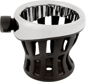 Ciro Drink Holder - Gen 2 - Chrome - Black Perch Mount Holder Drink Ge i gruppen Klder & Utrustning / Montering styret hos Blixt&Dunder AB (06360583)