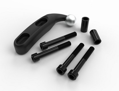 Ciro Drink Holder - Gen 2 - Black - Black Perch Mount Holder Drink Gen i gruppen Klder & Utrustning / Montering styret hos Blixt&Dunder AB (06360589)