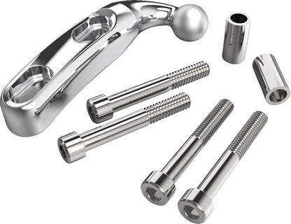 Ciro Perch Mount - Gen 2 - Chrome Mount Perch Gen 2 Chrome i gruppen Klder & Utrustning / Montering styret hos Blixt&Dunder AB (06360604)