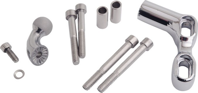 Ciro Perch Mount - Offset - Gen 2 - Chrome Mount Perch Offset Gen 2 Ch i gruppen Klder & Utrustning / Montering styret hos Blixt&Dunder AB (06360610)