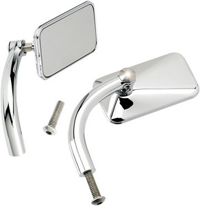 Biltwell Pair Of Utility Rectangular Mirrors With i gruppen Reservdelar & Tillbehr / Styren & Tillbehr / Backspeglar & Tillbehr / Backspeglar hos Blixt&Dunder AB (06401001)