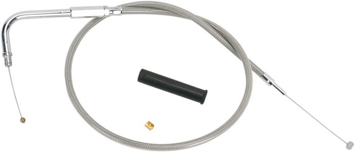Drag Specialties Throttle Cable Stainless Steel 26.5