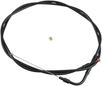 Barnett Throttle Cable Stealth-Black-On-Black Oversize +6