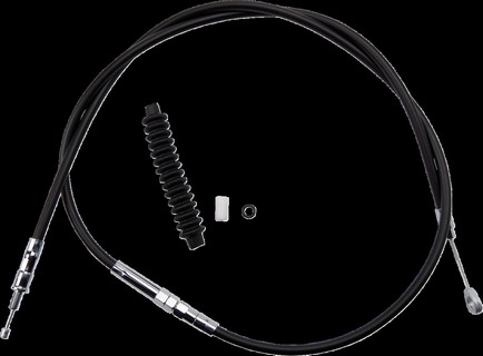 Drag Specialties Clutch Cable High Efficiency Black Vinyl 63 13/16