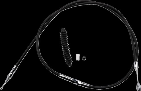 Drag Specialties Clutch Cable High Efficiency Black Vinyl 66 5/8