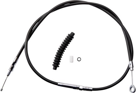 Drag Specialties Clutch Cable High Efficiency Black Vinyl 64 11/16