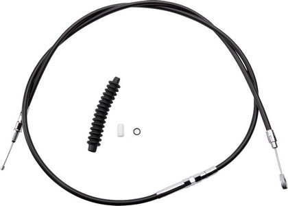 Drag Specialties Clutch Cable High Efficiency Black Vinyl 76 11/16