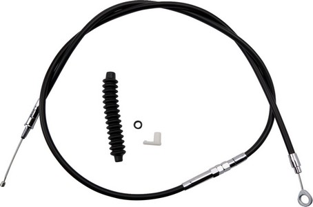 Drag Specialties Clutch Cable High Efficiency Black Vinyl 62 11/16