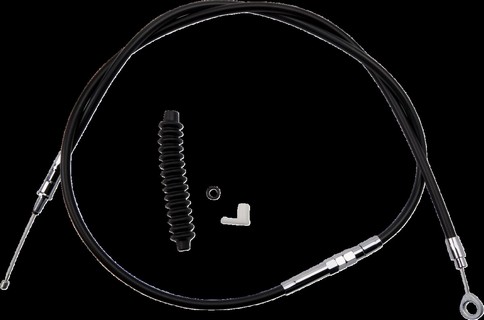 Drag Specialties Clutch Cable High Efficiency Black Vinyl 62 11/16