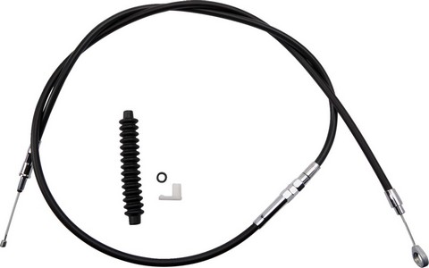 Drag Specialties Clutch Cable High Efficiency Black Vinyl 66 11/16