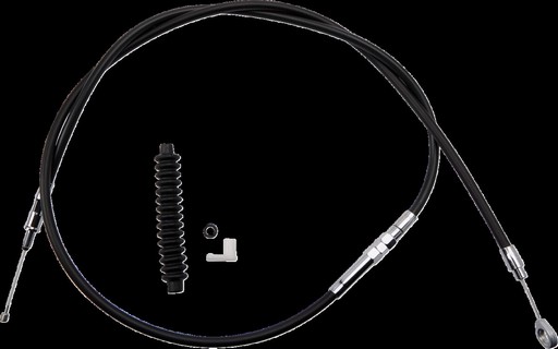 Drag Specialties Clutch Cable High Efficiency Black Vinyl 66 11/16
