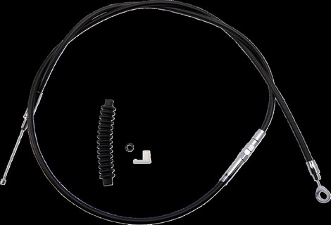 Drag Specialties Clutch Cable High Efficiency Black Vinyl 70 11/16