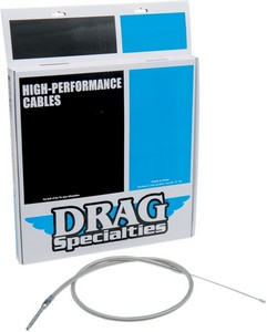 Drag Specialties Clutch Cable High Efficiency Stainless Steel 47 1/16
