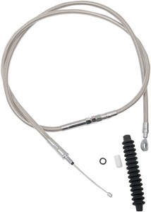 Drag Specialties Clutch Cable High Efficiency Stainless Steel 62 11/16 i gruppen Reservdelar & Tillbehör / Styren & Tillbehör / Vajrar / Kopplingsvajer Stålomspunnen hos Blixt&Dunder AB (06521481)