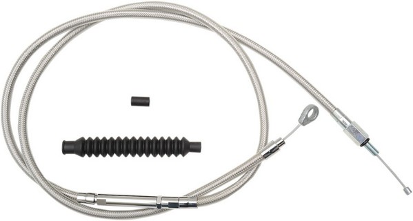 La Choppers Clutch Cable Stainless Braided For 18
