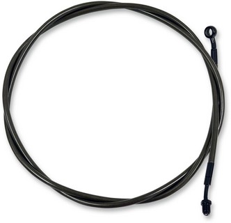 La Choppers Clutch Cable Midnight Stainless For 18
