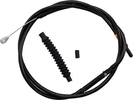 La Choppers Clutch Cable Midnight Stainless For 15
