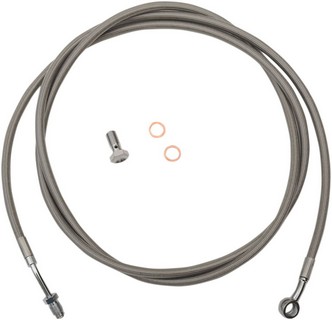 La Choppers Braided Stainless Clutch Line For 12
