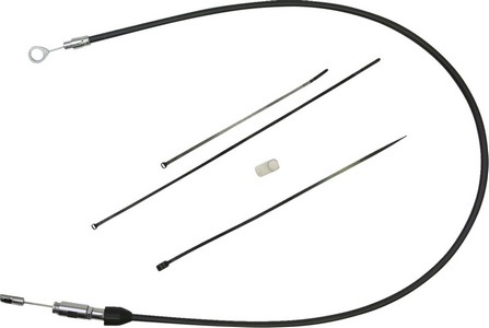 Drag Specialties Clutch Cable - Upper - Black/Chrome Clutch Cable Uppe i gruppen  hos Blixt&Dunder AB (06523059)