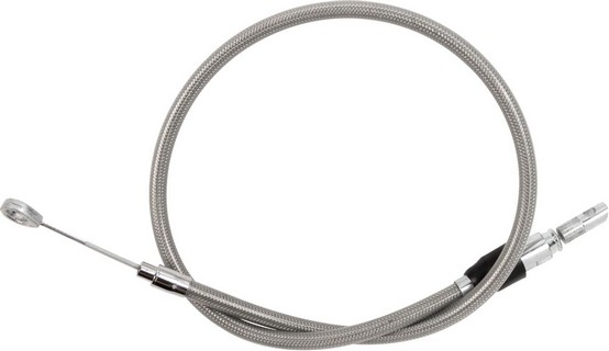 Drag Specialties Clutch Cable - Upper - Stainless Steel Clutch Cable U i gruppen  hos Blixt&Dunder AB (06523063)