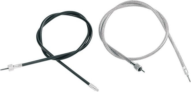 Drag Specialties Speedo Cable Black Vinyl 40