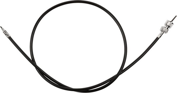 Drag Specialties Speedo Cable Black Vinyl 46.5