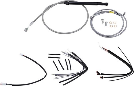 Burly Brand Stainless Steel Control Kit For 16