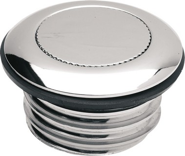 Drag Specialties Pop-Up Gas Cap Non-Vented Chrome Cap Pop-Up Novent 82 i gruppen Reservdelar & Tillbehr / Tankar / Bensintank & Tillbehr / Tanklock hos Blixt&Dunder AB (07030290)