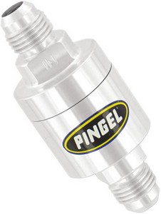 Pingel Inline Ss Fuel Filter Satin 6An In 6An Out Fuel Filter 6An Sati i gruppen Reservdelar & Tillbehr / Tankar / Bensintank & Tillbehr / Bensinkranar & filter hos Blixt&Dunder AB (07070007)