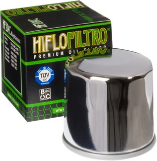 HiFlo HF204C Chrome i gruppen Servicedelar & Olja / Slitdelar & underhll / Slitdelar vriga mrken / Oljefilter hos Blixt&Dunder AB (07120115)
