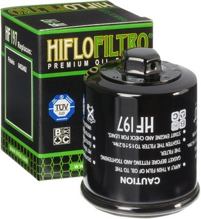Hiflofiltro Oil Filter Spin-On With Nut Paper Glossy Black Filter Oil i gruppen Servicedelar & Olja / Slitdelar & underh�ll / Slitdelar �vriga m�rken / Oljefilter hos Blixt&Dunder AB (07120117)