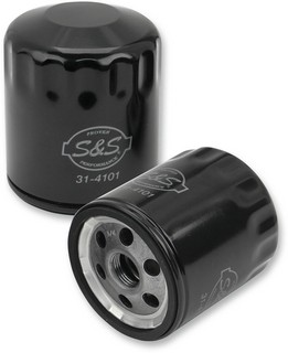 S&S Oil Filters Black Filter Oil W/Or Blk 84-99 i gruppen Servicedelar & Olja / Slitdelar & underhll / Harley Davidson / Oljefilter hos Blixt&Dunder AB (07120538)