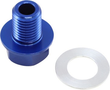 Koso North America Adapter Oil Temperature Blue Oil Adptr M12X1.5X15 i gruppen Reservdelar & Tillbehr / Mtare / Temperaturmtare hos Blixt&Dunder AB (07130132)