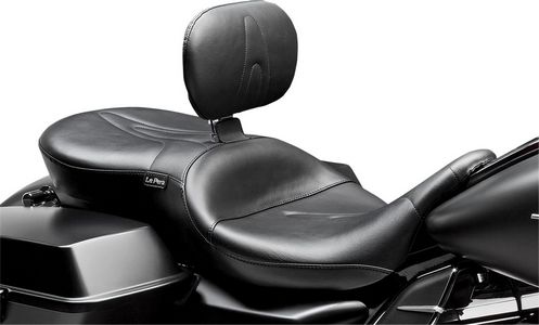Le Pera Seat Rt66 Special Two-Up W/Driver Backrest Black Seat Rt66 B/R i gruppen Reservdelar & Tillbehr / Ram och chassidelar / Sadlar / Sadlar Touring hos Blixt&Dunder AB (08010846)
