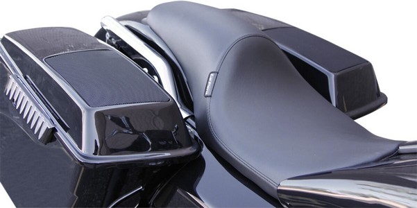 Le Pera Seat Silhouette Two-Up Smooth For Pyo/Bagger Stretched Tank Se i gruppen Reservdelar & Tillbehr / Ram och chassidelar / Sadlar / Sadlar Touring hos Blixt&Dunder AB (08010851)