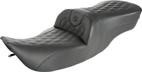 Saddlemen 2-Up Seat Road Sofa Ls Front|Rear Leather|Saddlegel? Plain B i gruppen Reservdelar & Tillbehr / Ram och chassidelar / Sadlar / Saddlemen hos Blixt&Dunder AB (08010943)