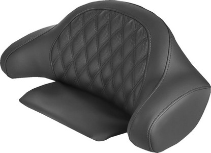 Saddlemen Backrest Pad Road Sofa Ls Rear Leather Black Cover Ls Tour P i gruppen Reservdelar & Tillbehr / Ram och chassidelar / Sadlar / Saddlemen hos Blixt&Dunder AB (08010946)