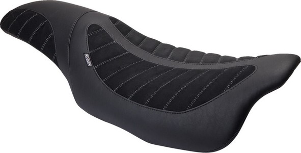 Mustang Seat Fred Kodlin On-Piece Signature Series 2-Up Black Seat Kod i gruppen Reservdelar & Tillbehr / Ram och chassidelar / Sadlar / Sadlar Touring hos Blixt&Dunder AB (08010986)