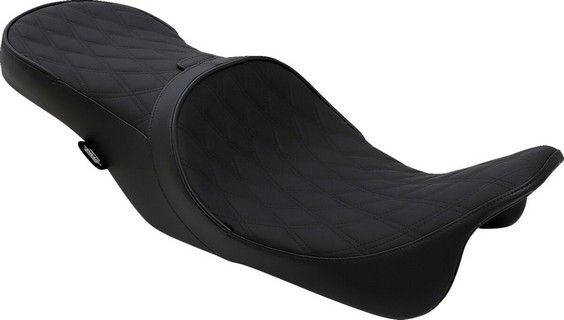 Drag Specialties Seats Seat Low Profile Touring With Driver Backrest P i gruppen Reservdelar & Tillbehr / Ram och chassidelar / Sadlar / Sadlar Touring hos Blixt&Dunder AB (08011008)