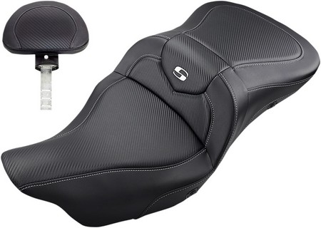 Saddlemen Seat Rs Cf Heat W/Br Seat Road Sofa - Flt 08-Up - C i gruppen Reservdelar & Tillbehr / Ram och chassidelar / Sadlar / Saddlemen hos Blixt&Dunder AB (08011194)