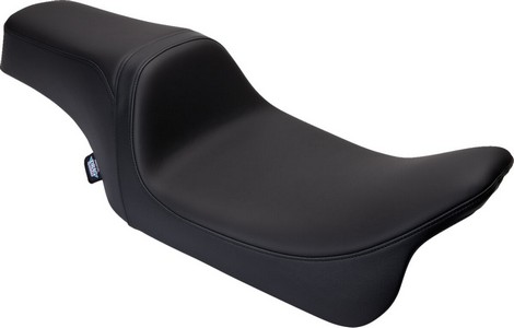 Drag Specialties Seat Predator 1-Up Smooth Solar Leather W/Vinyl Flh 2 i gruppen  hos Blixt&Dunder AB (08011493)