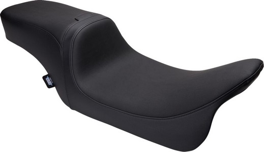 Drag Specialties Seat Predator 2Up W/Backrest Option Smooth Vinyl Flh i gruppen  hos Blixt&Dunder AB (08011499)