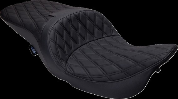 Drag Specialties Seats Seat Freedom Tour, Bk Dd W/Bk Stch Vinyl, Flht/ i gruppen Reservdelar & Tillbehr / Ram och chassidelar / Sadlar / Sadlar Touring hos Blixt&Dunder AB (08011504)